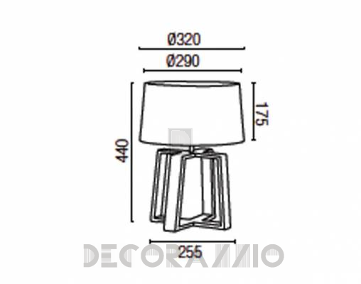 Светильник настольный (Настольная лампа) Faro 28401 - 28401