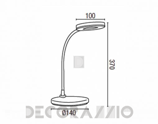 Светильник настольный (Настольная лампа) Faro 51952 - 51952