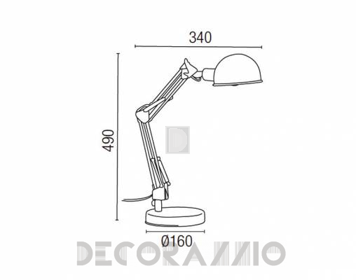 Светильник  настольный (Настольная лампа) Faro 51909 - 51909