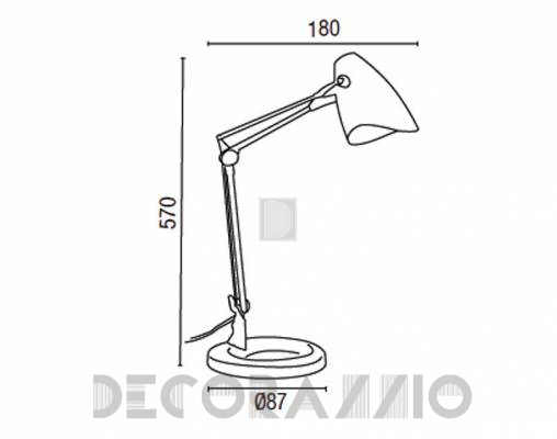 Светильник настольный (Настольная лампа) Faro 51913 - 51913