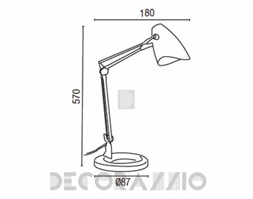 Светильник настольный (Настольная лампа) Faro 51913 - 51913