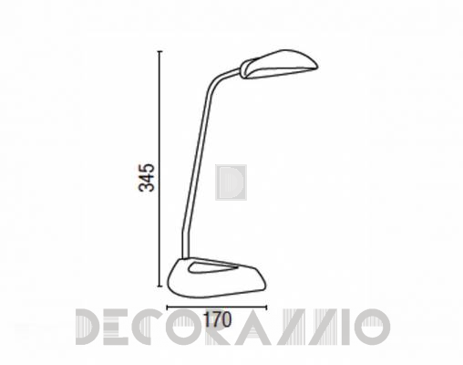 Светильник настольный (Настольная лампа) Faro 55038 - 55038