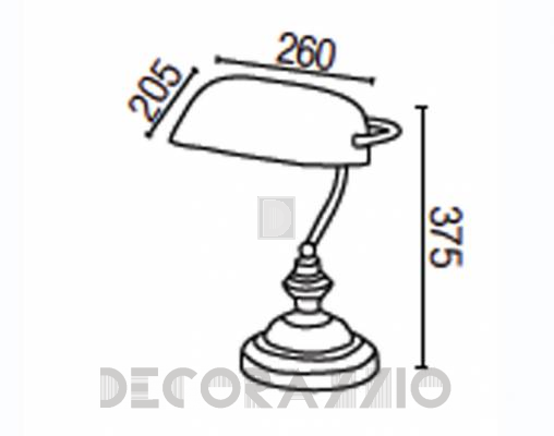 Светильник настольный (Настольная лампа) Faro 68333 - 68333