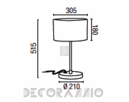 Светильник настольный (Настольная лампа) Faro 28402 - 28402