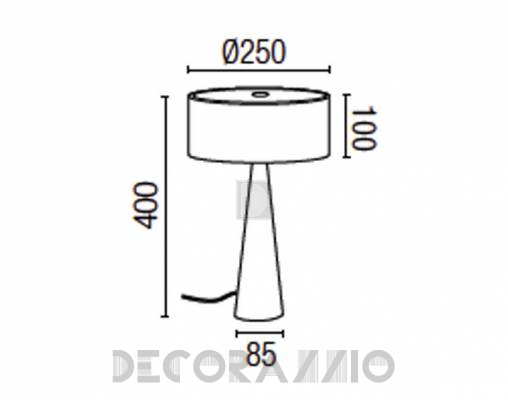 Светильник настольный (Настольная лампа) Faro 29863 - 29863