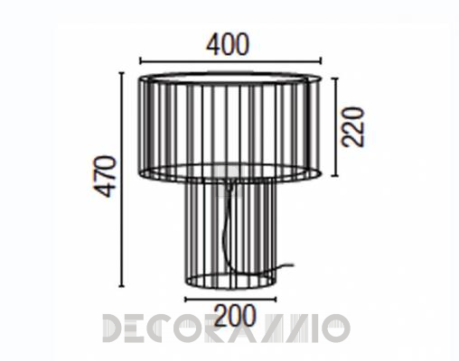 Светильник настольный (Настольная лампа) Faro 29311 - 29311