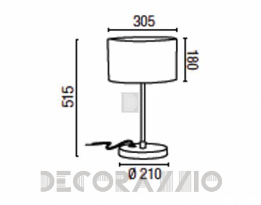 Светильник настольный (Настольная лампа) Faro 28404 - 28404