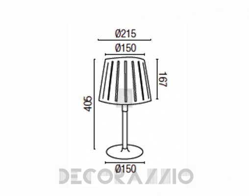 Светильник настольный (Настольная лампа) Faro 29971 - 29971