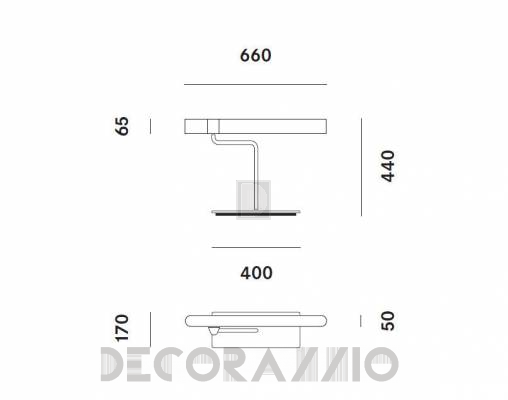 Светильник настольный (Настольная лампа) Prandina TECA ECO T1 - TECA ECO T1