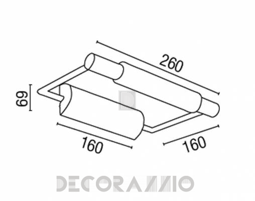 Светильник настенный накладной (Подсветка для картин) Faro 61065 - 61065