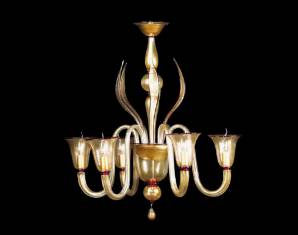 Светильник  потолочный подвесной (Люстра) Arte Di Murano 7412-6, 7412-6