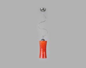 Светильник  потолочный подвесной Artigiana Lampadari CILINDRO H35 red, CILINDRO H35 red