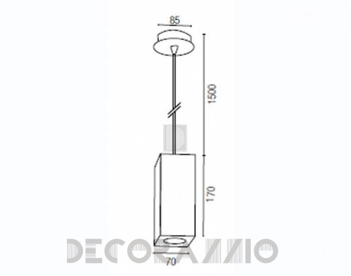 Светильник потолочный подвесной Faro 63219 - 63219
