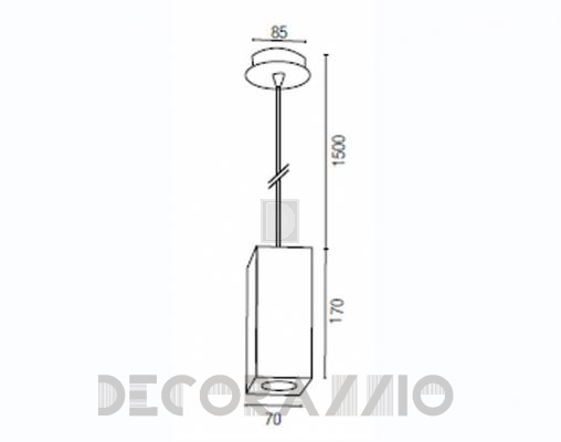 Светильник потолочный подвесной Faro 63219 - 63219