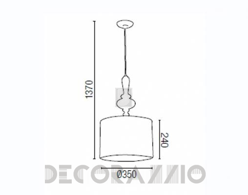 Светильник потолочный подвесной Faro 66179 - 66179