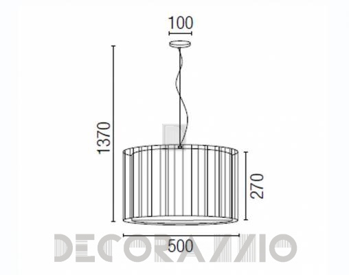 Светильник потолочный подвесной Faro 29313 - 29313