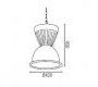 Светильник  потолочный подвесной Faro 64120 - 64120