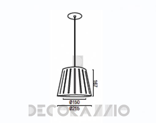 Светильник потолочный подвесной Faro 29967 - 29967