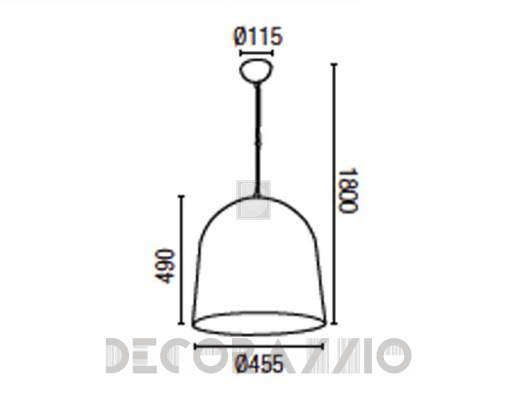 Светильник потолочный подвесной Faro 68461 - 68461