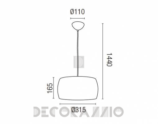 Светильник потолочный подвесной Faro 64139 - 64139