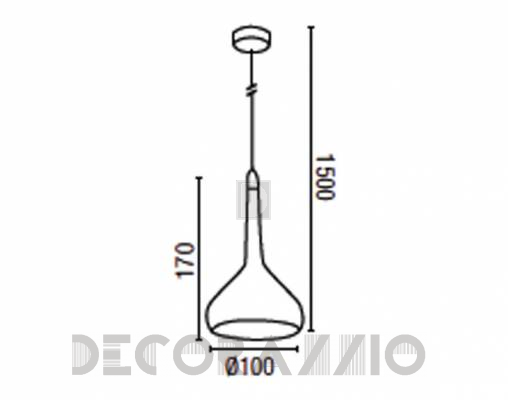 Светильник потолочный подвесной Faro 64153 - 64153