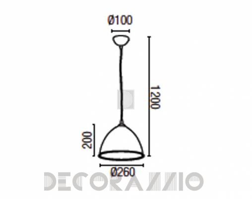 Светильник потолочный подвесной Faro 64140 - 64140