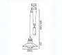 Светильник потолочный подвесной Faro 66205 - 66205