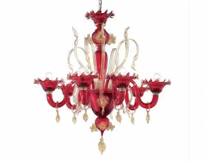 Светильник  потолочный подвесной (Люстра) Glass&Glass 2203-6, 2203-6