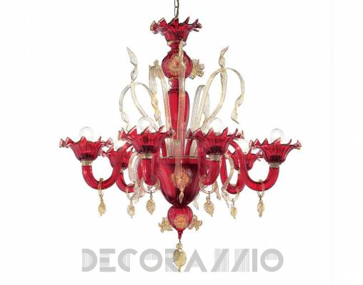 Светильник потолочный подвесной (Люстра) Glass&Glass 2203-6 - 2203-6