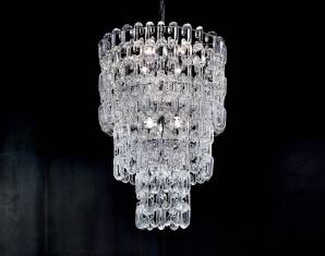 Светильник  потолочный подвесной (Люстра) Glass&Glass 3900-s1, 3900-s1