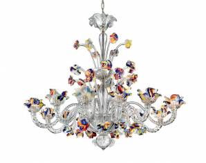 Светильник  потолочный подвесной (Люстра) Glass&Glass 2241-12, 2241-12