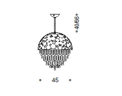 Светильник  потолочный подвесной Idl 441CS-6 - 441CS-6