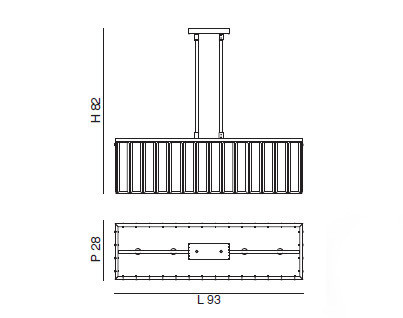 Светильник потолочный подвесной Idl 359-5S - 359-5S