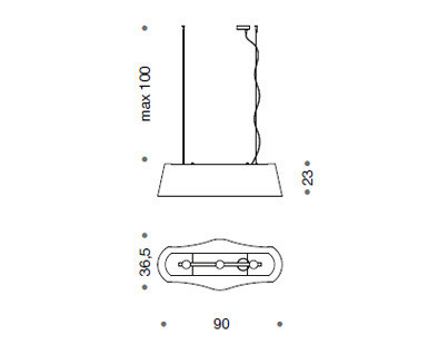 Светильник потолочный подвесной Idl 9025-3S - 9025-3S