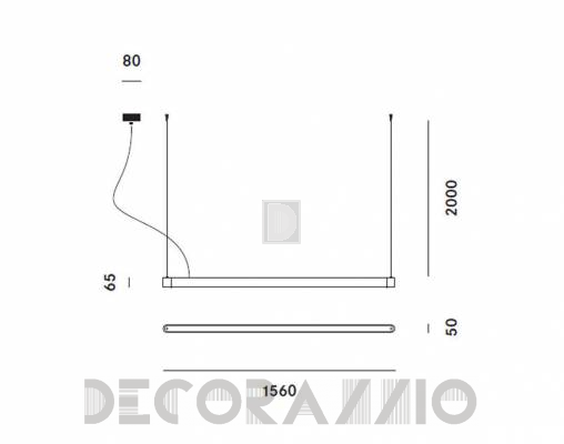 Светильник потолочный подвесной Prandina TECA ECO S7 - TECA ECO S7