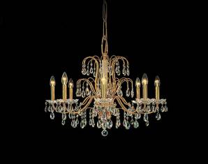 Светильник  потолочный подвесной (Люстра) Prearo STELLINA 8 24k, STELLINA 8 24k