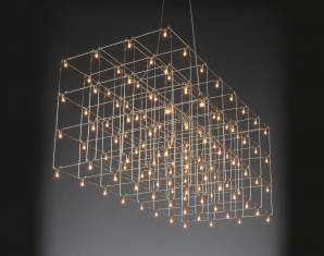 Светильник  потолочный подвесной Quasar UNIVERSE SQUARE TRIPLE, UNIVERSE SQUARE TRIPLE