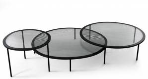 Кофейный, журнальный столик Gallotti&Radice Taffy, G&R137