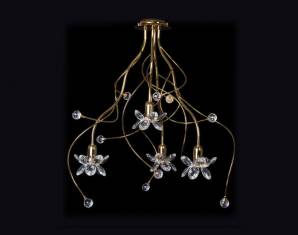 Светильник  потолочный подвесной Artigiana Lampadari 1071-4 oro, 1071-4 oro