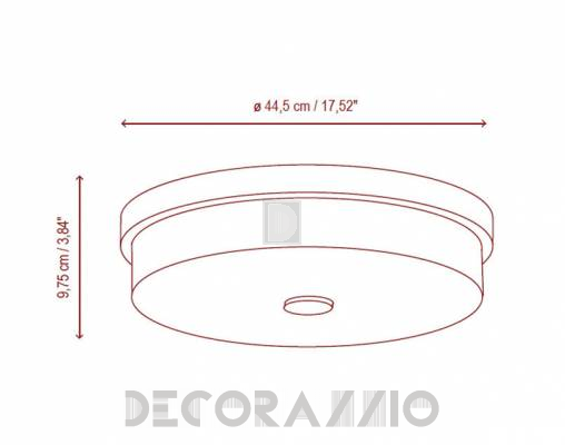 Светильник потолочный накладной Bover RONDO - F - RONDO - F