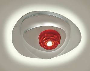 Светильник  потолочный накладной Disegno Luce EDEN 3 C DISC WHITE, EDEN 3 C DISC WHITE