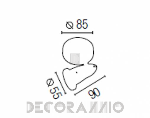 Светильник  потолочный накладной Faro 40411 - 40411
