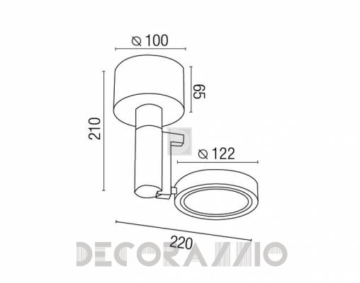 Светильник  потолочный накладной Faro 43370 - 43370