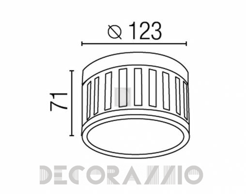 Светильник потолочный накладной Faro 63149 - 63149