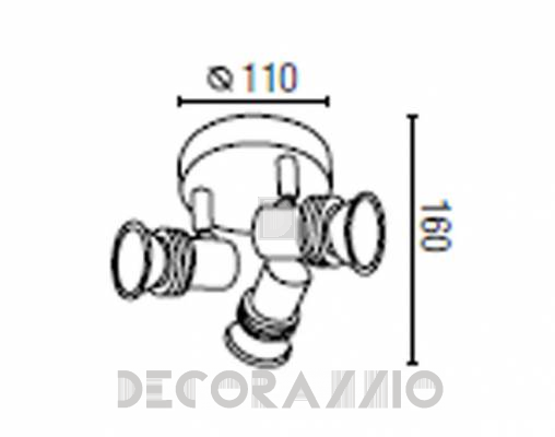Светильник потолочный накладной Faro 40426 - 40426