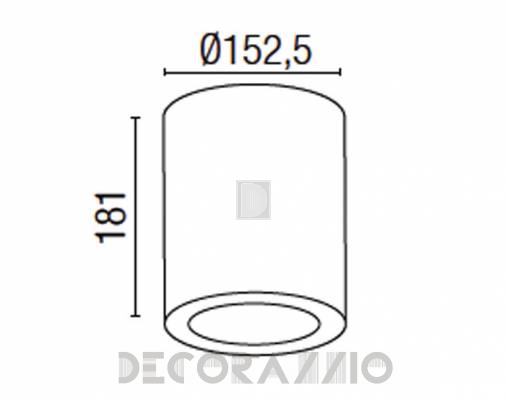 Светильник потолочный накладной Faro 63126 - 63126
