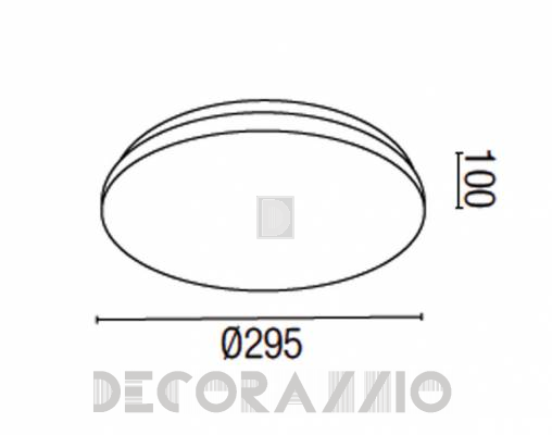 Светильник потолочный накладной Faro 63400 - 63400
