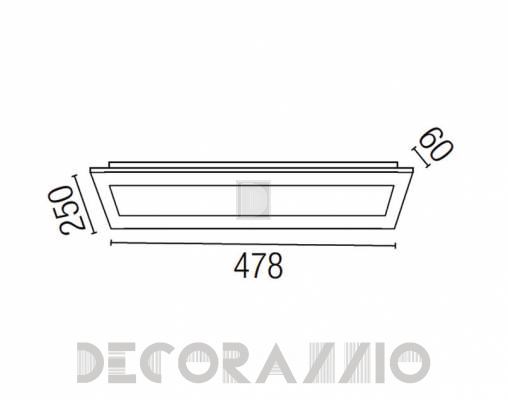 Светильник потолочный накладной Faro 3002 - 3002