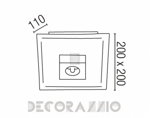 Светильник потолочный накладной Faro 67000 - 67000