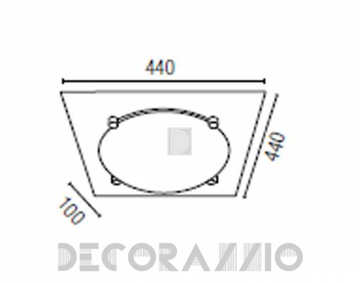 Светильник потолочный накладной Faro 63082 - 63082